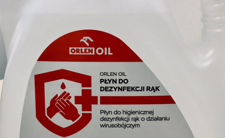 Płyn do dezynfekcji / autor: Orlen