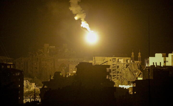 MIDEAST ISRAEL PALESTINIANS GAZA CONFLICT / autor: PAP/EPA/MOHAMMED SABER