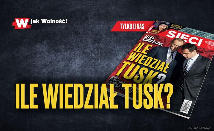 Okładka tygodnika Sieci  / autor: Fratria 