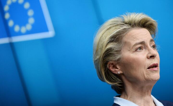 Przewodnicząca Komisji Europejskiej Ursula von der Leyen / autor: PAP/EPA/JOHANNA GERON / POOL