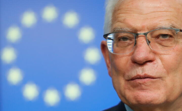 Josep Borrell  / autor: EPA/STEPHANIE LECOCQ Dostawca: PAP/EPA.