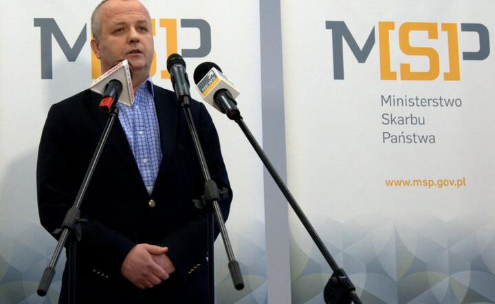 Wiceminister MSP Wojciech Kowalczk, pełnomocnik rządu ds. górnictwa fot. msp.gov.pl
