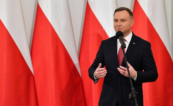 Prezydent RP Andrzej Duda / autor: PAP/Radek Pietruszka