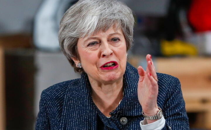 Głosowanie w Izbie Gmin 12 marca nad projektem umowy o brexicie zaważy na politycznych losach premier Theresy May  / autor: PAP/EPA/Darren Staples