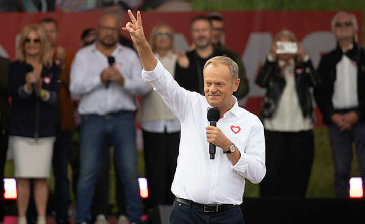 Premier Donald Tusk / autor: Fratria