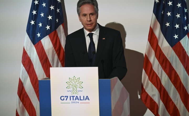 Sekretarz stanu USA Antony Blinken uda się 24-26 kwietnia z wizytą do Chin / autor: PAP/EPA/CIRO FUSCO 