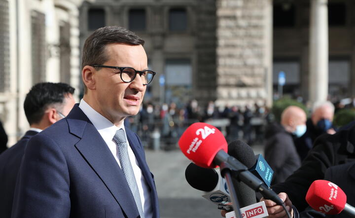 Premier Mateusz Morawiecki / autor: EPA/PAP