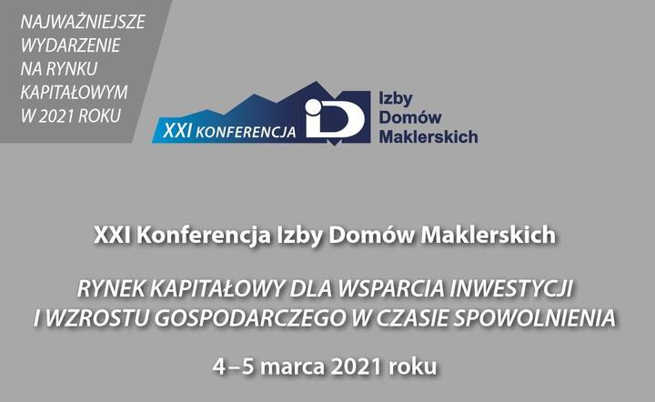 XXI Konferencja Izby Domów Maklerskich / autor: Fratria