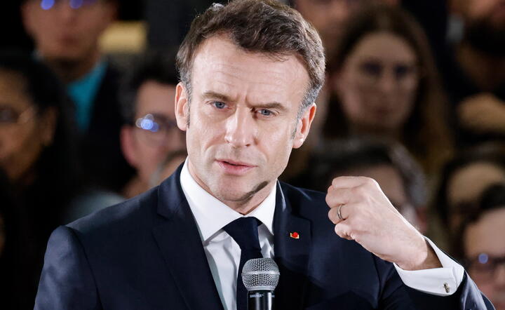 Emmanuel Macron / autor: pap