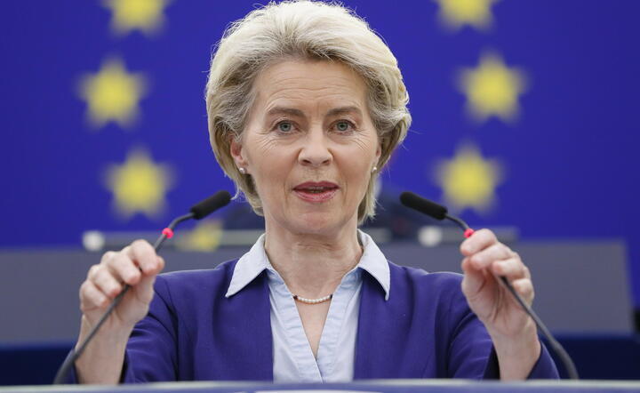 przewodnicząca KE Ursula von der Leyen / autor: fotoserwis PAP