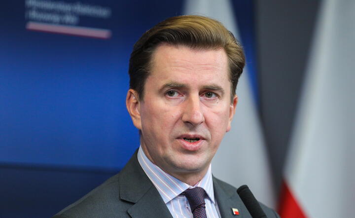 Wiceminister rolnictwa i rozwoju wsi Rafał Romanowski  / autor: PAP/Paweł Supernak