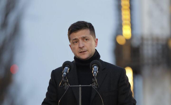 Wołodymyr Zełenski / autor: TVP Info