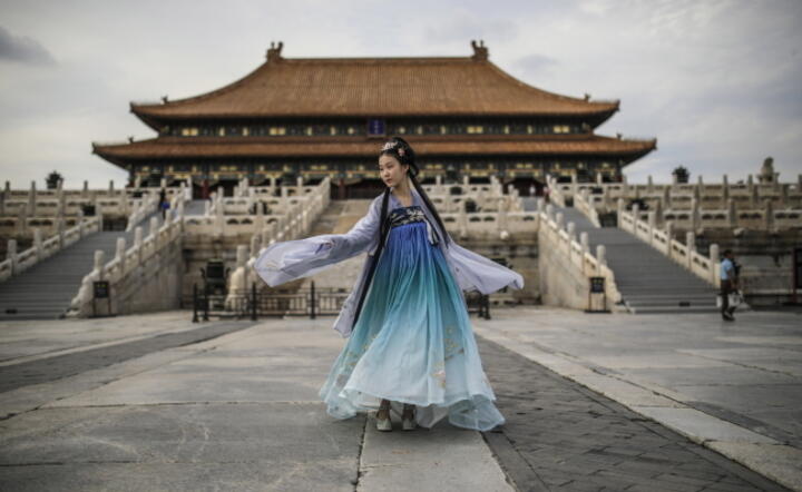 Hanfu zyskuje w Chinach na popularności / autor: EPA/PAP