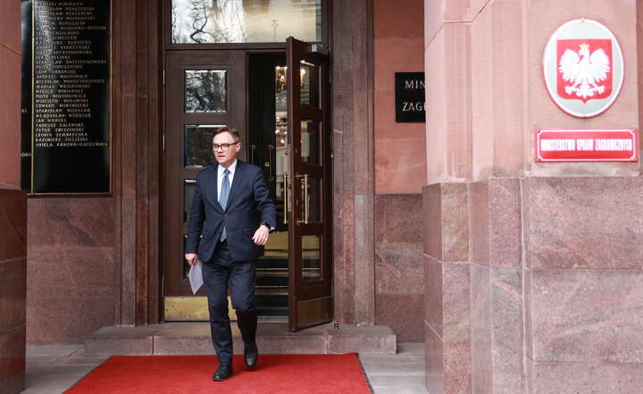 Rzecznik MSZ Paweł Wroński / autor: Fot. PAP/Szymon Pulcyn