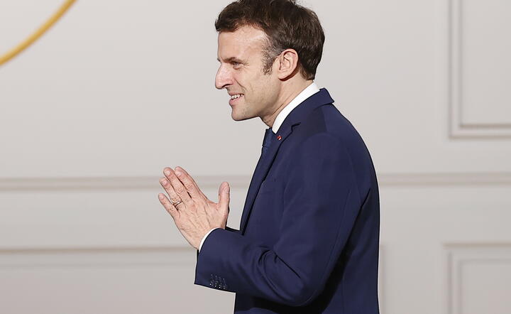 prezydent Francji Emmanuel Macron / autor: fotoserwis PAP