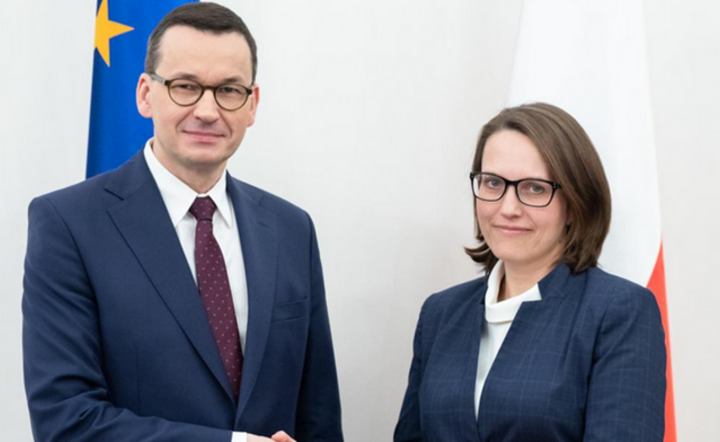 Magdalena Rzeczkowska – szef KAS / autor: KAS