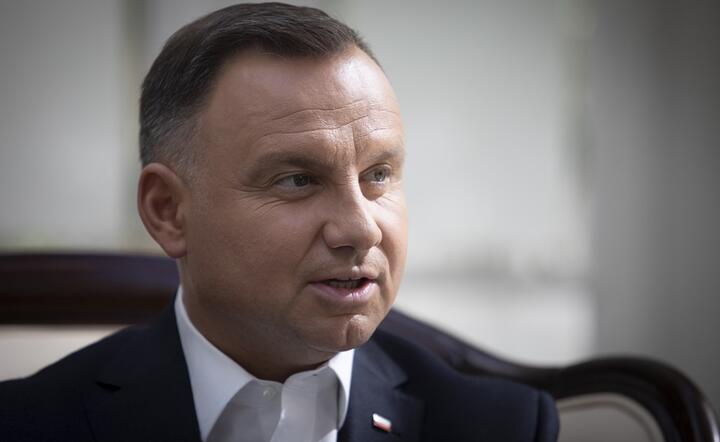 Prezydent Andrzej Duda / autor: Fratria