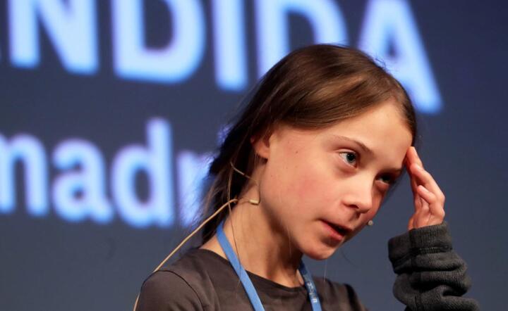 od Grety Thunberg dystansują się władze tegorocznego gospodarza konferencji COP25.  / autor:  	PAP/EPA/KIKO HUESCA