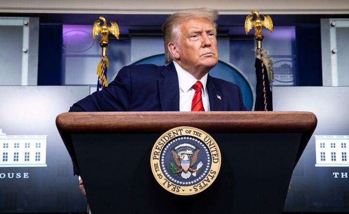 Prezydent USA Donald Trump / autor: PAP/EPA/Al Drago