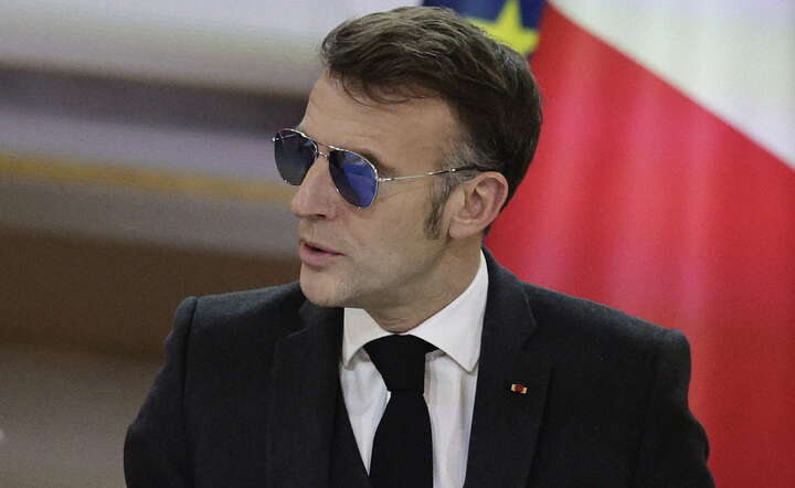 Prezydent Francji Emmanuel Macron / autor: PAP