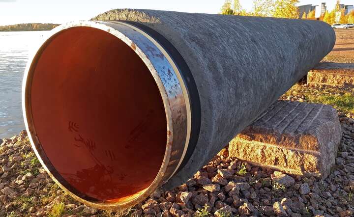 Fragment gazociągu Nord Stream  / autor: By Vuo - Own work, CC BY-SA 4.0, https://commons.wikimedia.org/w/index.php?curid=71382268