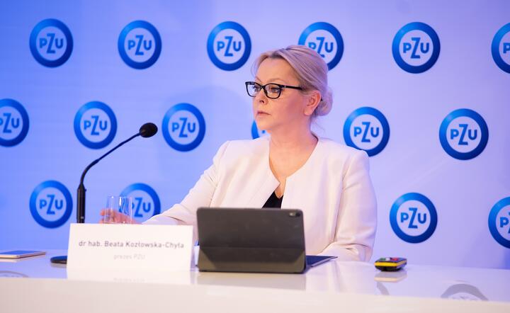  dr hab. Beata Kozłowska-Chyła, prezes PZU / autor: Materiały Prasowe PZU