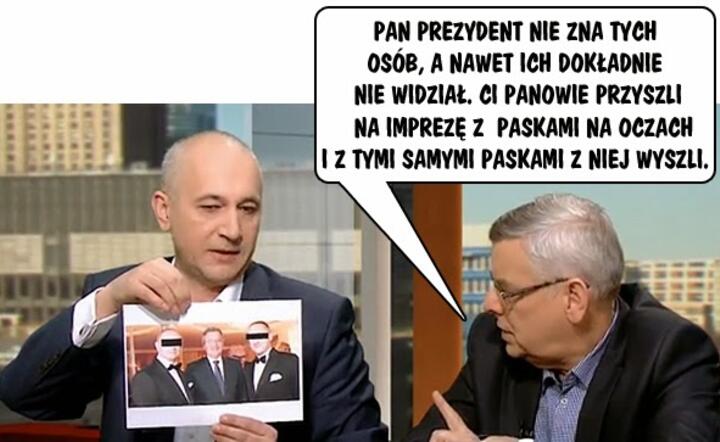  "Na imprezę se przybyli jacyś pro civili..."  Źródło: pejzaz.blogspot.com