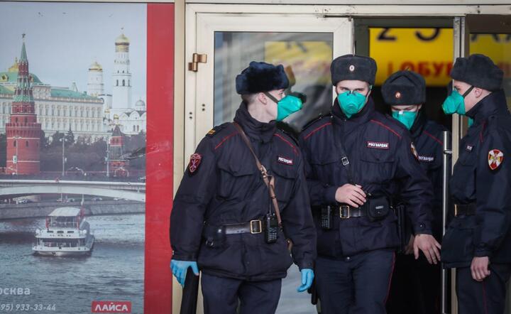 Rosyjska policja / autor: PAP/EPA/YURI KOCHETKOV