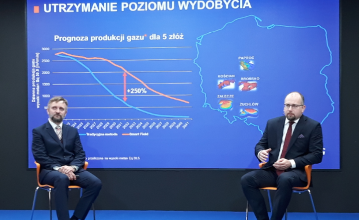 prezes PGNiG Paweł Majewski (P) i wiceprezes ds. operacyjnych Robert Perkowski (L) / autor: Fratria