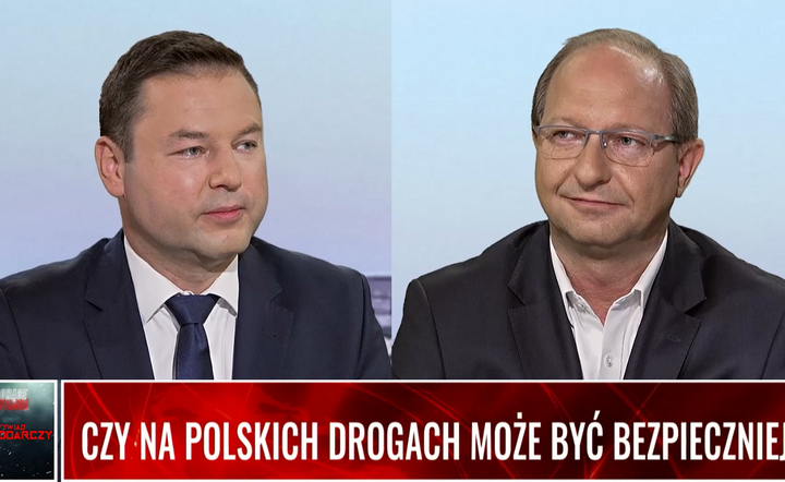 Gościem Maksymiliana Wysockiego jest Konrad Owsiński, dyrektor ds. underwritingu ubezpieczeń komunikacyjnych PZU / autor: Fratria