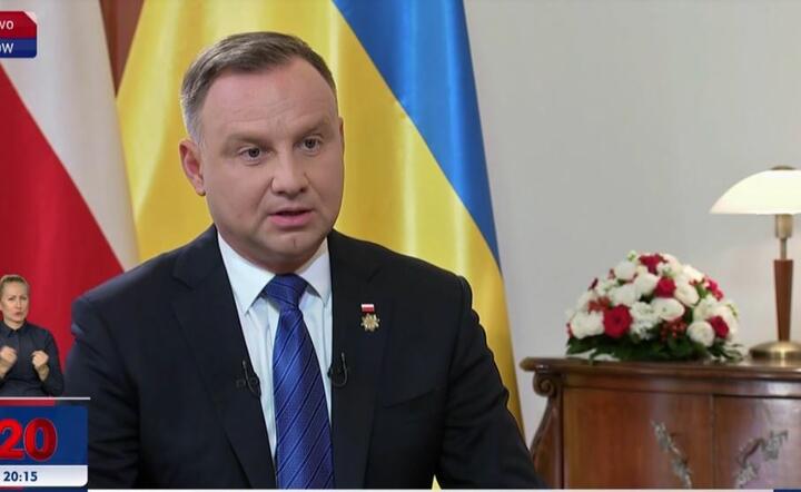 Prezydent Andrzej Duda / autor: Materiały prasowe
