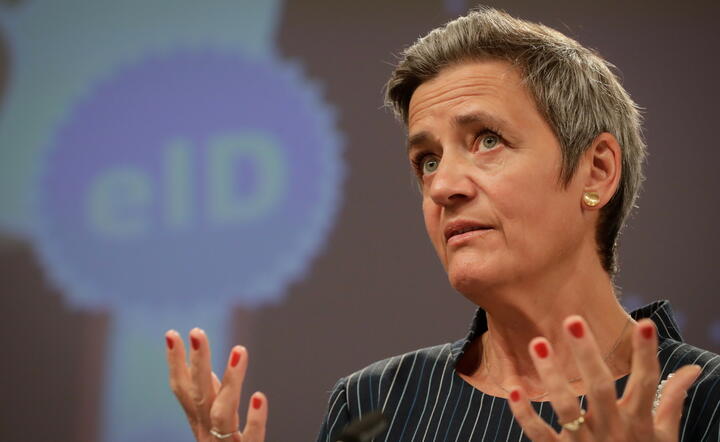 Margrethe Vestager  / autor: PAP/EPA