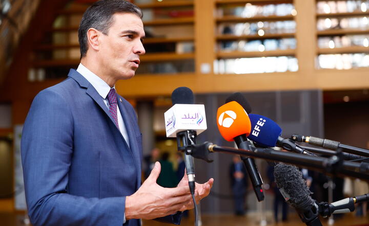 premier Hiszpanii Pedro Sanchez / autor: fotoserwis PAP