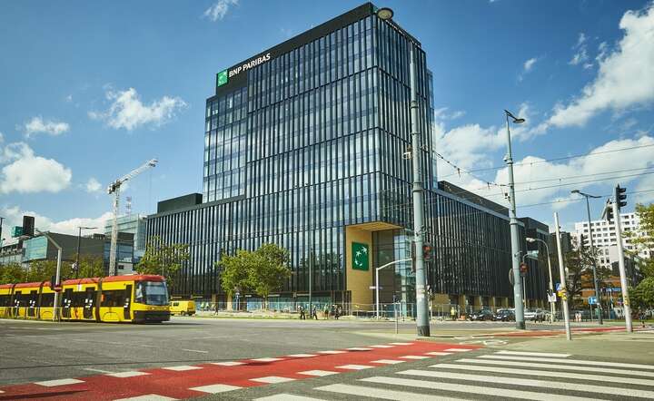 Siedziba centrali BNP Paribas Polska w Warszawie / autor: materiały prasowe
