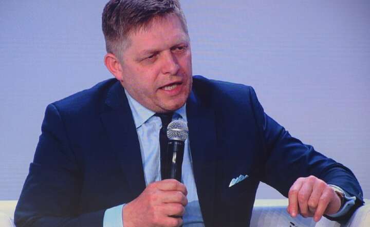 Premier Słowacji Robert Fico: kraje V4, gdy występowały wspólnie, zawsze odnosiły sukces w UE / autor: Fratria /MW