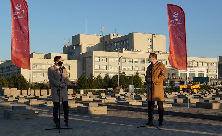 Daniel Obajtek, PKN Orlen i Paweł Natkowski, Szpital w Ostrołęce / autor: Materiały prasowe