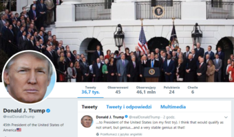 Trump może ćwierkać do woli