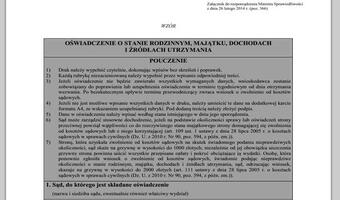 Oświadczenie majątkowe złożą od prezesa NBP aż po egzaminatorów na prawo jazdy. Eksperci to za duża grupa