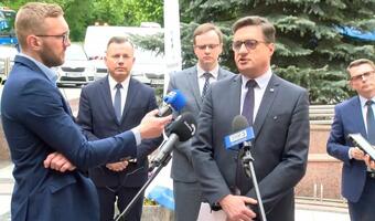 WIDEO. Prezes Wód Polskich zaatakowany w Białymstoku