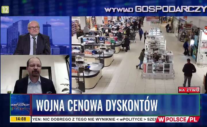 Gościem Wywiadu Gospodarczego był Marcin Poniatowski, członek zarządu Lewiatan / autor: YT - wPolsce.pl - screen