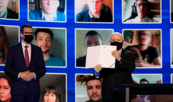 Liderzy ZP podpisali deklarację programową Polski Ład. "Pięć podpisów"