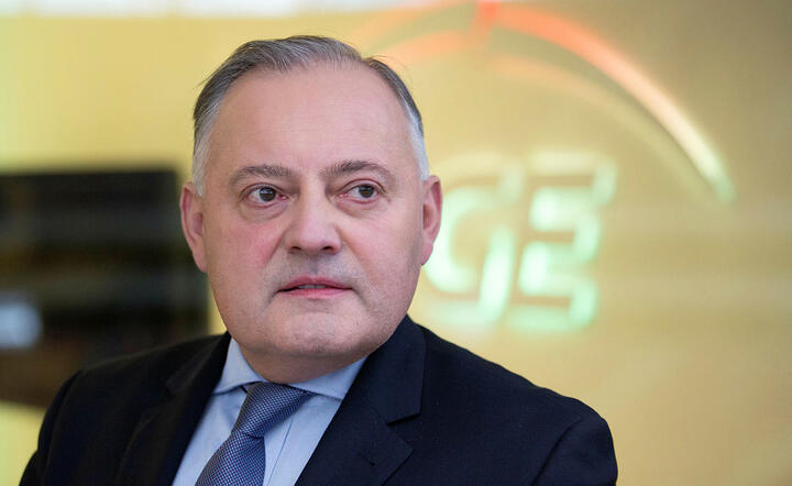 Wojciech Dąbrowski, prezes zarządu PGE Polskiej Grupy Energetycznej / autor: Fratria