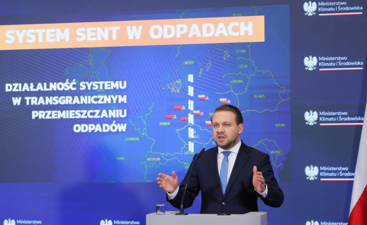 wiceminister klimatu i środowiska Jacek Ozdoba / autor: PAP/Paweł Supernak