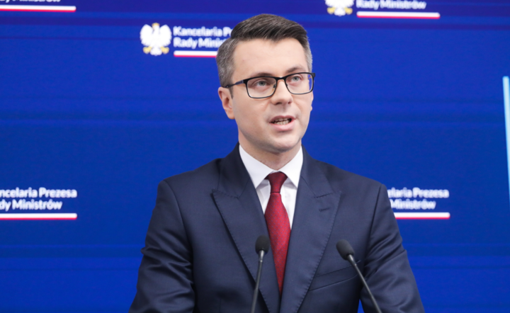 rzecznik rządu Piotr Müller / autor: PAP/Albert Zawada