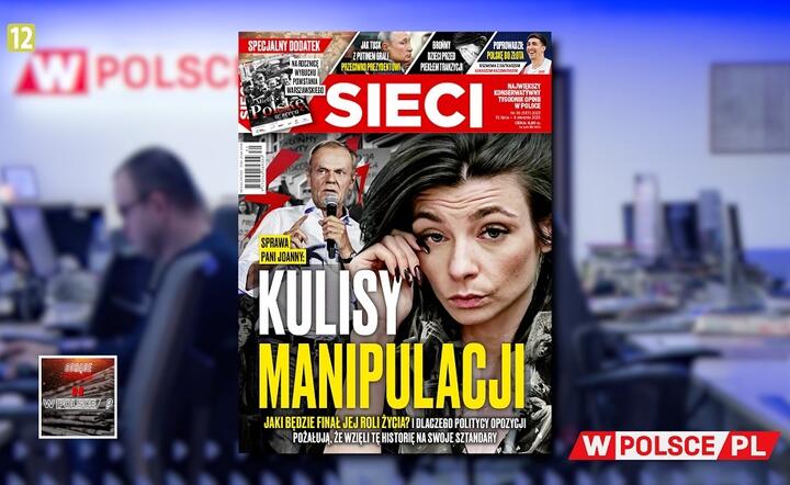 Okładka tygodnika "Sieci" / autor: Fratria