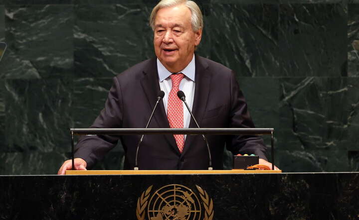Sekretarz generalny ONZ Antonio Guterres / autor: PAP