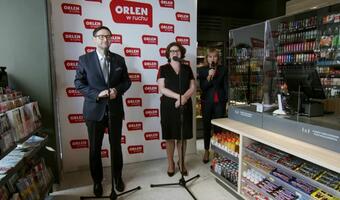 "Orlen w ruchu": Pierwszy punkt w Warszawie już otwarty