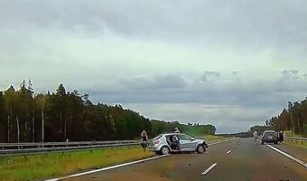 WIDEO. Agresja drogowa na S7. To mogło skończyć się tragicznie. Małe dziecko w aucie
