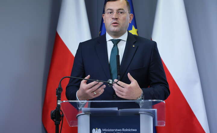 Minister rolnictwa i rozwoju wsi Stefan Krajewski  / autor: PAP/Rafał Guz