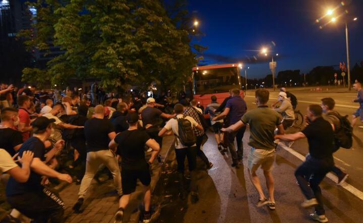 Protesty w Mińsku / autor: PAP/EPA/MARINA SEREBRYAKOVA